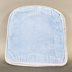 Vintage Nautical Lighthouse and Dory Needlepoint Childs Seat Cushion, 20th century