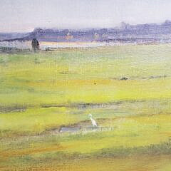 Peter Layne Arguimbau Nantucket Oil on Canvas, “Polpis Harbor”, Painting