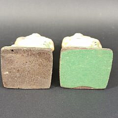 Pair of Antique Cast Iron Old Salt Fisherman Bookends or Doorstops, circa 1920s