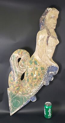 4193-955 Mermaid Figurehead A