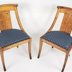 4197-955 Tiger Maple Chairs A