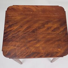 Antique American Hepplewhite Two Drawer Stand, 19th century