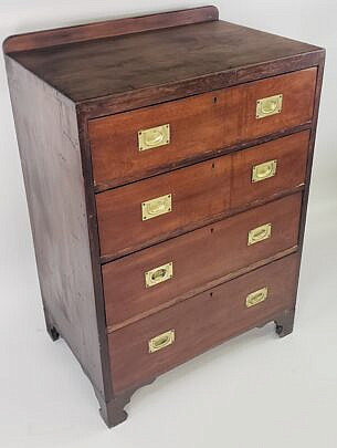 4212-955 Campaign Tall Chest A