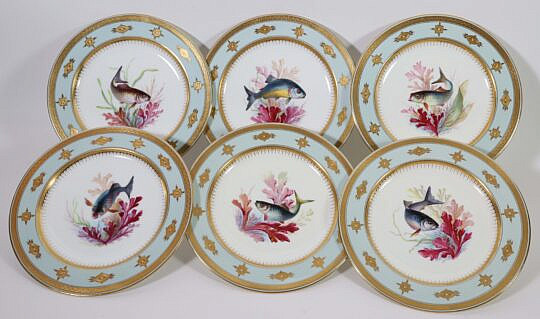 42845 Mintons Bone China Fish Plates A_IMG_9718 3