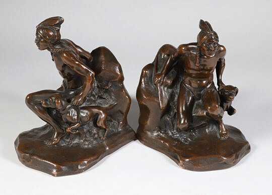 42860 American Indian Bookends A 9761_4 JPG