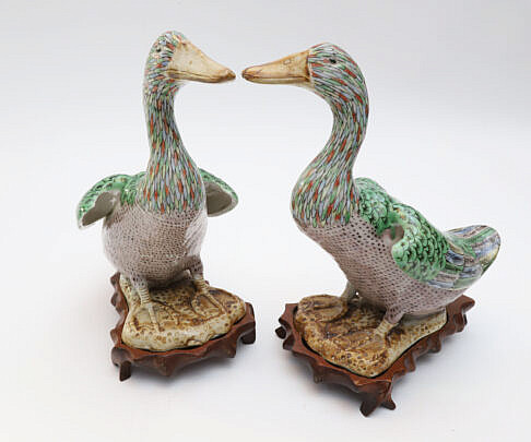 42883 Chinese Export Porcelain Ducks A 9583 JPG