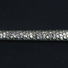Pair of Gorham Sterling Silver Vermeil “Palm Beach Florida” Salad Spoons