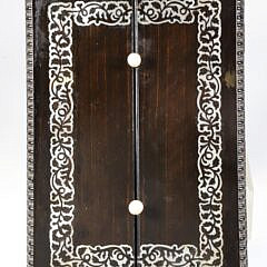 R. Dalton Maker’s Lady’s Ebony and Mother of Pearl Inlaid Box, circa 1830