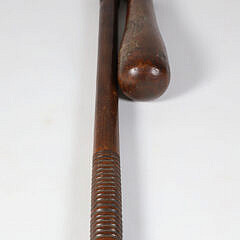 English Decorated Hilted Billy Club, 19th Century