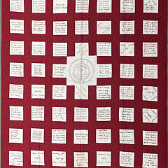 42928 Turkey Red and White Freidnship Quilt A IMG_9680