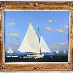 42934 Vern Broe Oil Sailing Day A