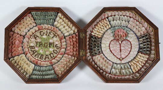 42942 A Gift from Barbados Sailors Valentine A 9623 JPG