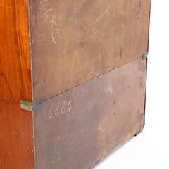 British Regency Campaign Chest of Drawers, 19th Century