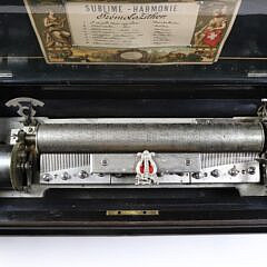 Swiss Sublime Harmonie Music Box, 19th Century