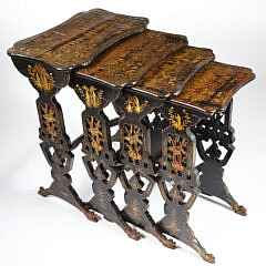 42961 Nest of 4 Chinese Export Side Tables A IMG_0093 2