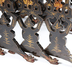 Nest of Four Chinese Export Side Tables, early 19th Century