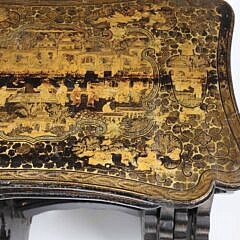 Nest of Four Chinese Export Side Tables, early 19th Century