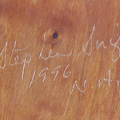 Signed Stephen Swift Cherrywood Rocking Chair, circa 1996