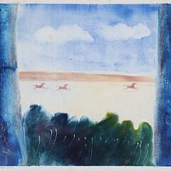 Two Elaine Gifford Oils and Monoprints