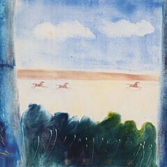 Two Elaine Gifford Oils and Monoprints