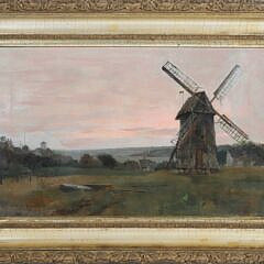59-5370 Walter Francis Brown Oil Old Mill A_IMG_9855 4