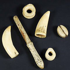 Group of 19th Century Sailor Made Artifacts