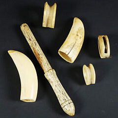 Group of 19th Century Sailor Made Artifacts