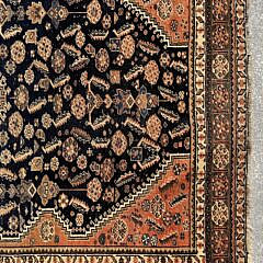 Hand Knotted Antique Northwest Persian Tribal Oriental Carpet Runner, circa 1890-1920