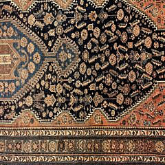 Hand Knotted Antique Northwest Persian Tribal Oriental Carpet Runner, circa 1890-1920