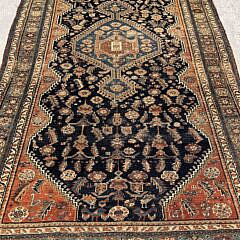 Hand Knotted Antique Northwest Persian Tribal Oriental Carpet Runner, circa 1890-1920