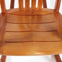 Pair of Hand Crafted Rocking Chairs by Gary Weeks & Co., Wimberly, Texas