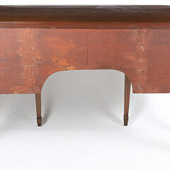 American Sheraton Inlaid Five-Drawer Sideboard, 19th Century