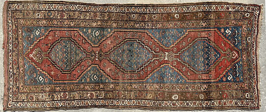 8-4623 Antique Persian Tribal Carpet A IMG_9604