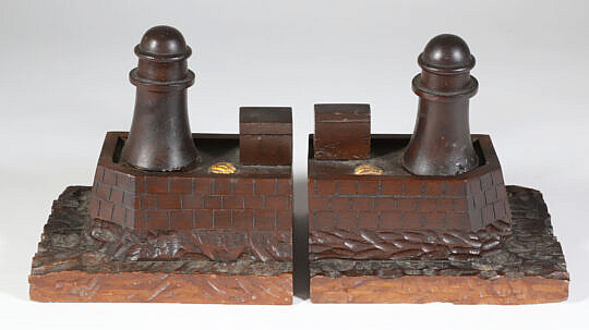 8-5279 Lighthouse Bookends A 9609 JPG