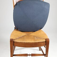 Carved Fruitwood Biedermeier Side Chair, 19th Century