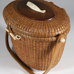 Jose Formoso Reyes Nantucket Friendship Basket, circa 1960