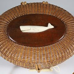Jose Formoso Reyes Nantucket Friendship Basket, circa 1960