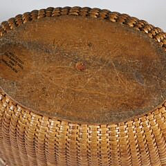 Jose Formoso Reyes Nantucket Friendship Basket, circa 1960