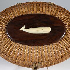 Sherwin Boyer Nantucket Friendship Basket, circa 1960s