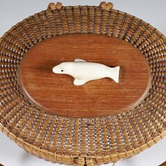 Jose Formoso Reyes Nantucket Friendship Basket, circa 1960s