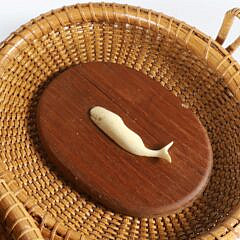Jose Formoso Reyes Nantucket Friendship Basket, circa 1960s