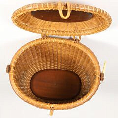 Sherwin Boyer Nantucket Friendship Basket, circa 1960s