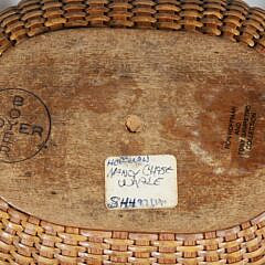Sherwin Boyer Nantucket Friendship Basket, circa 1960s