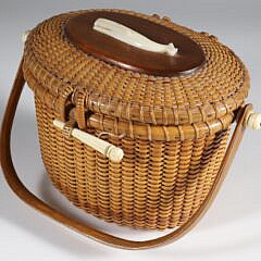 Michael Kane Nantucket Friendship Basket, circa 1976