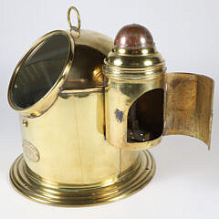 Vintage Kelvin & Hughes Ltd. Binnacle Compass, Fenchurch Street London