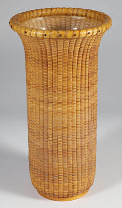 95-5131 Nantucket Woven Vase A 9361 JPG