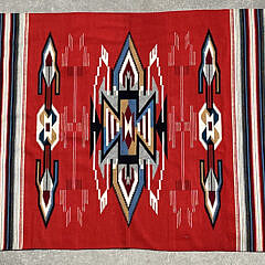 97-5146 Mexican Woven Blanket A IMG_9268