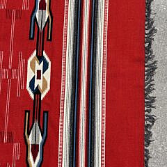 Mexican Woven Blanket, early 20th Century