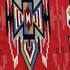 Mexican Woven Blanket, early 20th Century