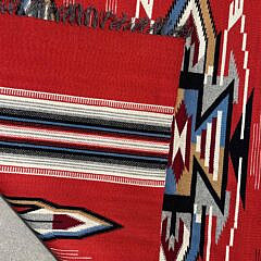 Mexican Woven Blanket, early 20th Century